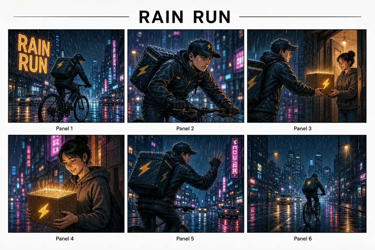 GPT Image 2 Sequential Storyboard Prompt
