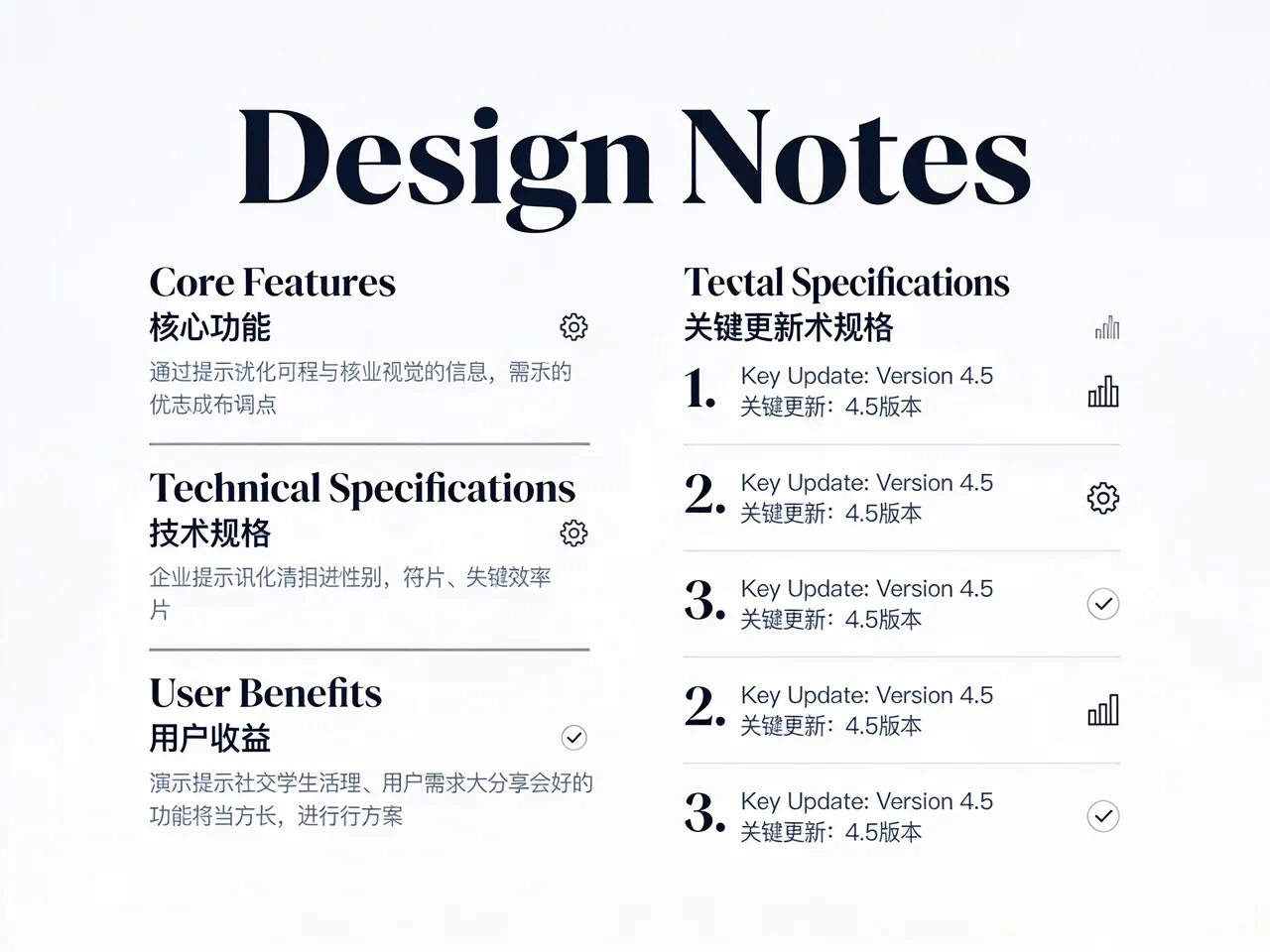 Typography-rich poster layout