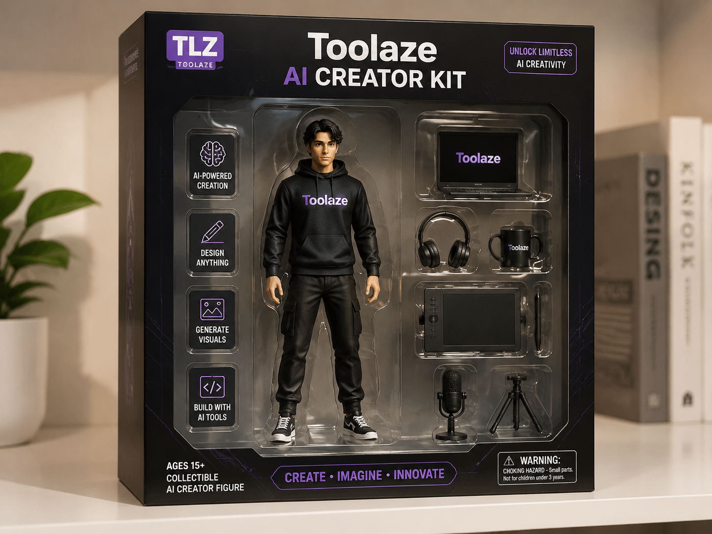Action Figure Packaging Shot
