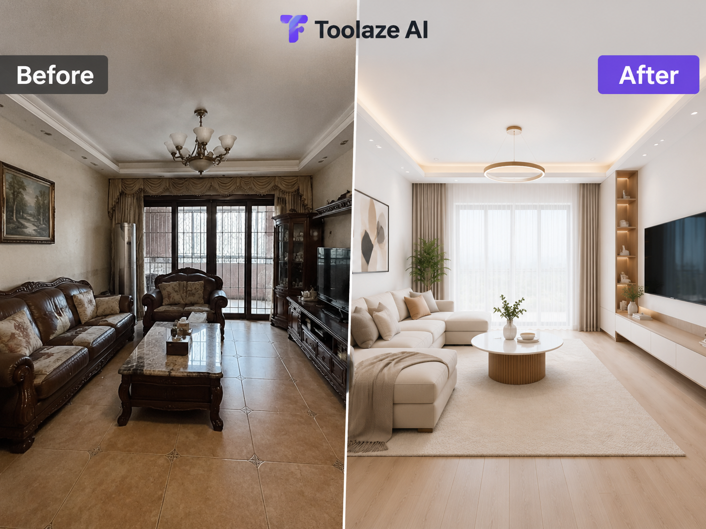 Before-and-After Makeover Poster