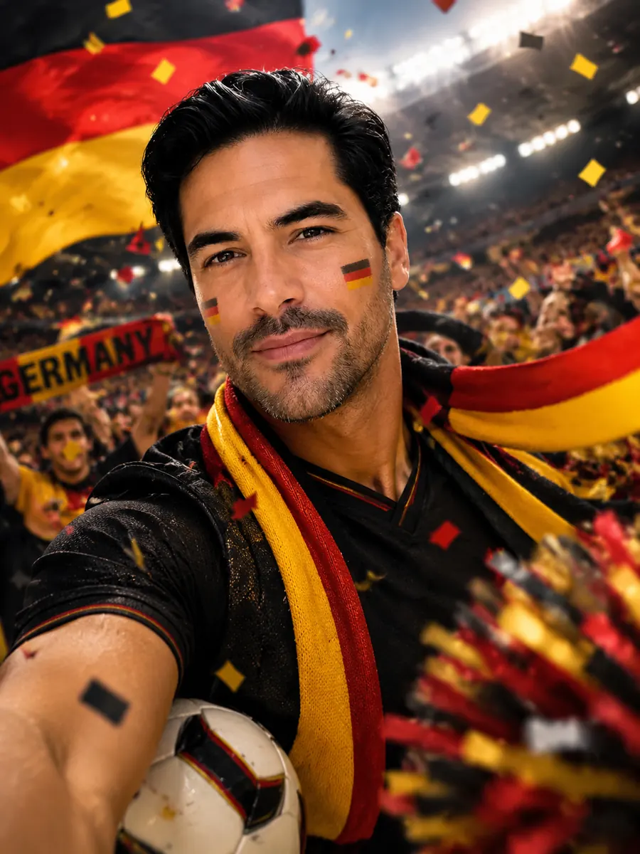 Template 4 World Cup AI image template