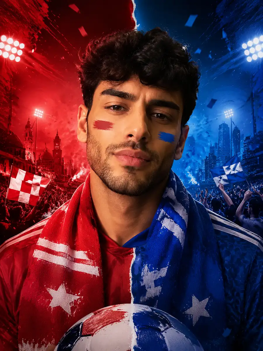 Template 10 World Cup AI image template