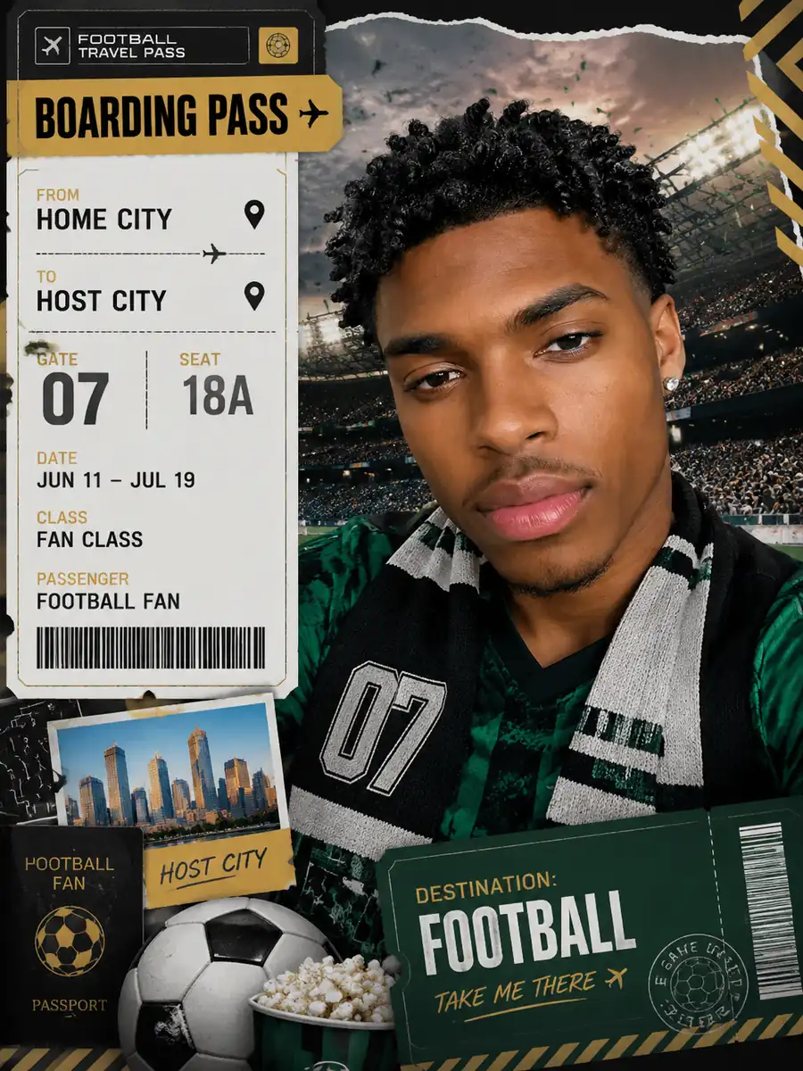 Template 16 World Cup AI image template